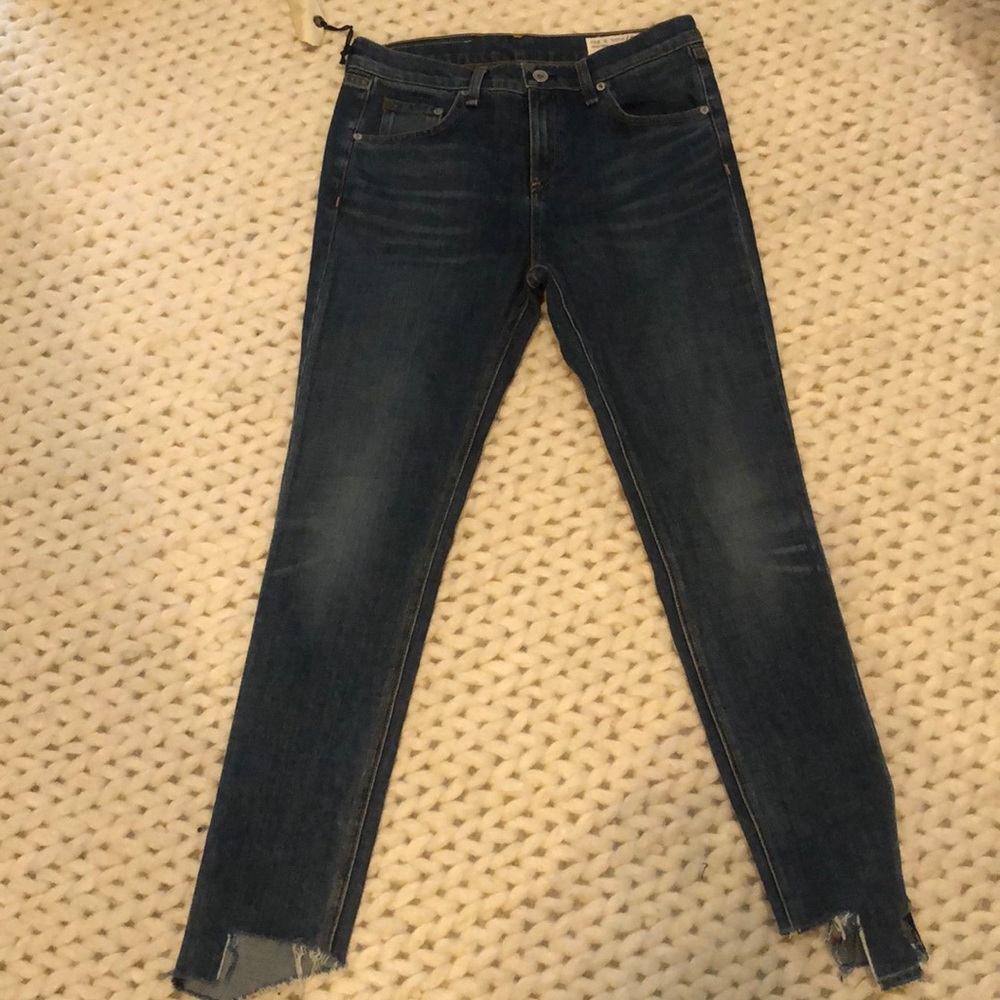 Rag & Bone/Jean 10 inch Skinny Denim